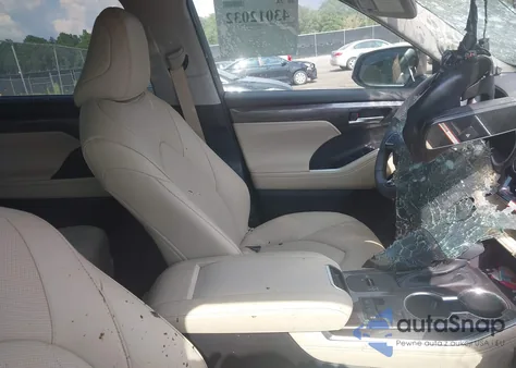 2025 Toyota Highlander Limited from USA, damaged, VIN 5TDKDRAH8SS555073